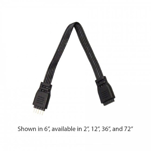 WAC Lighting InvisiLED 24V Joiner Cable 36-Inch Black LED-TC-IC36by WAC Lighting LED-TC-IC36