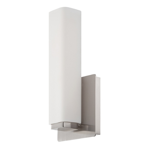 Modern Forms by WAC Lighting Vogue 11-Inch LED Sconce in Brushed Nickel 3000K by Modern Forms WS-3111-BN