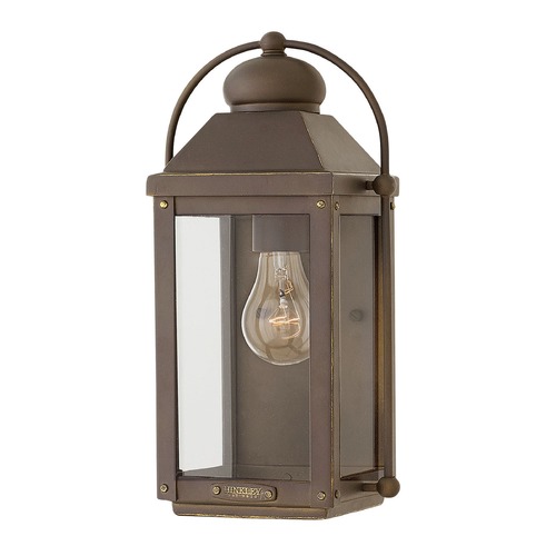 Hinkley Anchorage 13-Inch Light Oiled Bronze Outdoor Wall Light by Hinkley Lighting 1850LZ