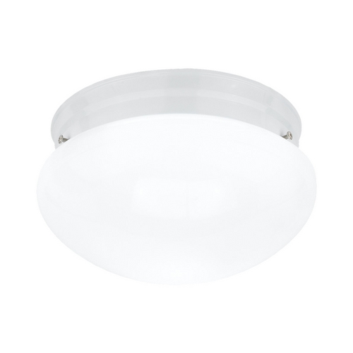 Generation Lighting Webster 7.75-Inch Flush Mount in White by Generation Lighting 5326-15