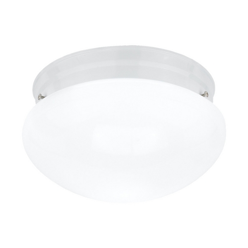 Generation Lighting Webster 9.50-Inch Flush Mount in White by Generation Lighting 5328-15