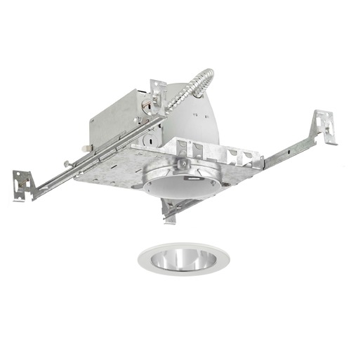Recesso Lighting by Dolan Designs Recesso Lighting 4-Inch Non-IC Recessed Light Kit with White Trim TC4/T400C-WH
