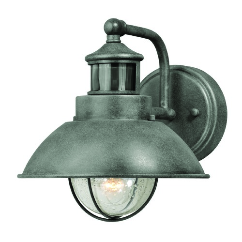Vaxcel Lighting Seeded Glass Outdoor Wall Light Gray by Vaxcel Lighting T0253