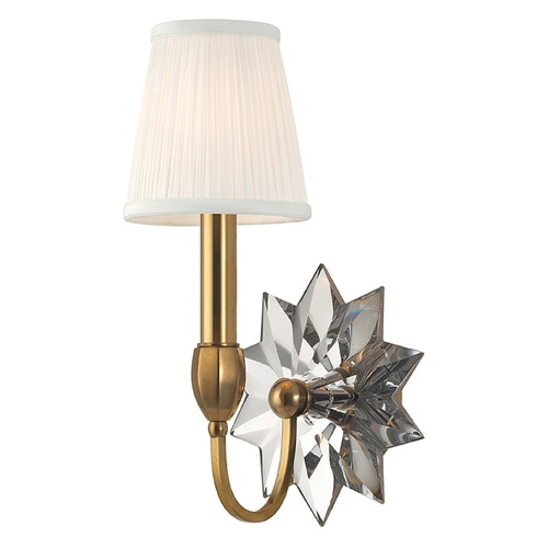 Hudson Valley Lighting Barton Sconce in Aged Brass by Hudson Valley Lighting 3211-AGB