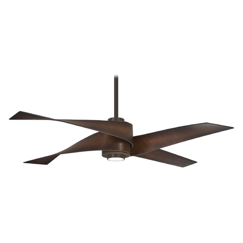 Minka Aire Artemis IV 64-Inch LED Fan in Oil Rubbed Bronze by Minka Aire F903L-ORB