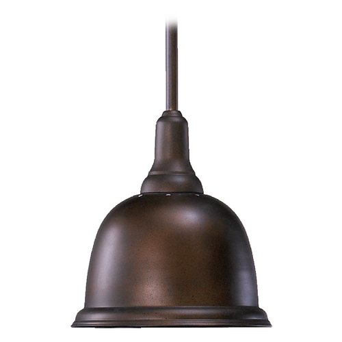 Quorum Lighting Farmhouse Mini Pendant Oiled Bronze by Quorum Lighting 802-10-86