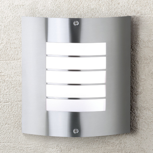 Kichler Lighting Newport 10.25-Inch Outdoor Wall Light in Brushed Nickel by Kichler Lighting 6040NI