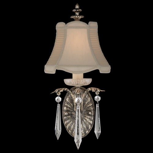 Fine Art Lamps Fine Art Lamps Winter Palace Antiqued Silver Sconce 327650ST