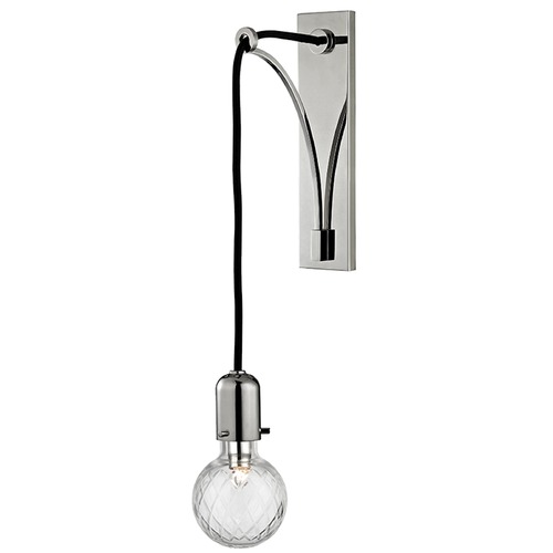 Hudson Valley Lighting Marlow Sconce in Polished Nickel by Hudson Valley Lighting 1101-PN
