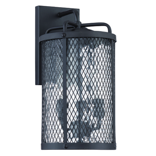 Craftmade Lighting Blacksmith Matte Black Gilded Outdoor Wall Light Z2214-17 Destination ...