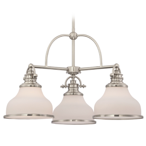 Quoizel Lighting Grant 24-Inch Chandelier in Brushed Nickel by Quoizel Lighting GRT5103BN