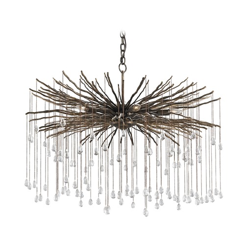Currey and Company Lighting Fen Chandelier in Cupertino Finish by Currey & Company 9451
