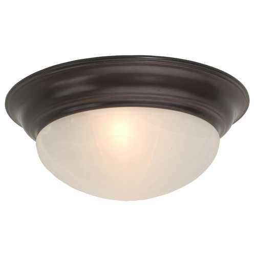 Bronze 14Inch Flushmount Ceiling Light Fixture 56230