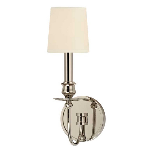 Hudson Valley Lighting Cohasset Wall Sconce in Polished Nickel by Hudson Valley Lighting 8211-PN