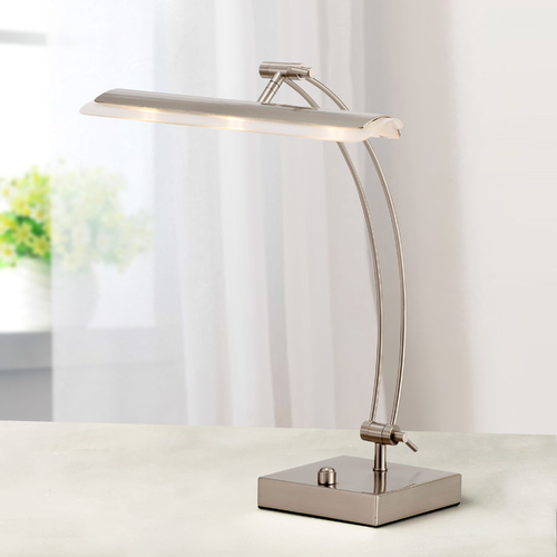 Adesso Home Lighting Adesso Home Lighting Esquire Satin Steel LED Desk Lamp 5090-22