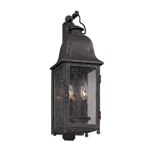Troy Lighting Larchmont 18.75-Inch Outdoor Wall Light in Aged Pewter by Troy Lighting B3211