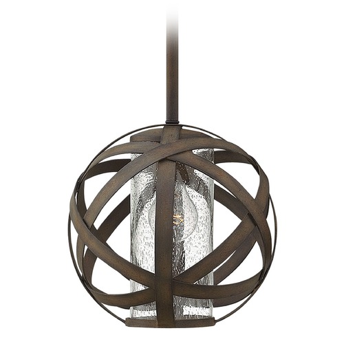Hinkley Carson Outdoor Hanging Pendant in Vintage Iron by Hinkley Lighting 29707VI