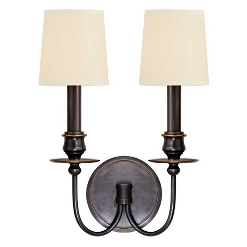Hudson Valley Lighting Cohasset Double Wall Sconce in Old Bronze by Hudson Valley Lighting 8212-OB