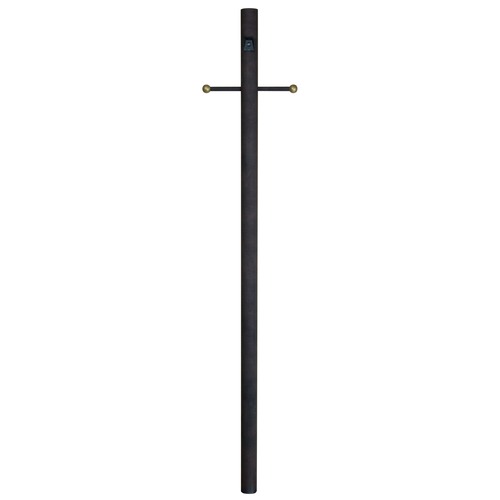 Craftmade Lighting 84-Inch Direct Burial Outdoor Post with Photocell in Rust Finish by Craftmade Lighting Z8792-RT