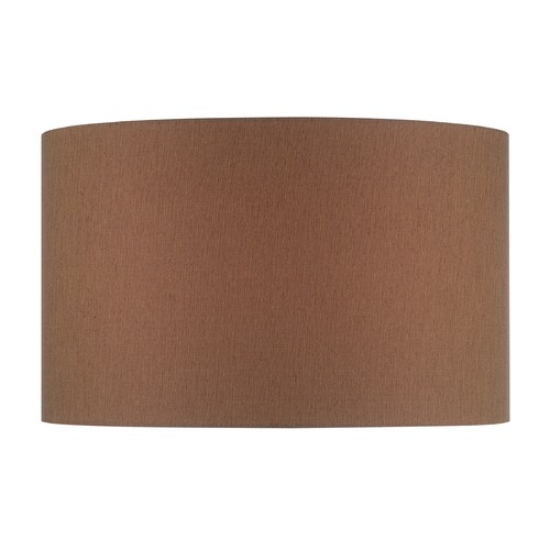 Lite Source Lighting Mocha Drum Lamp Shade with Spider Assembly by Lite Source Lighting CH1245-16