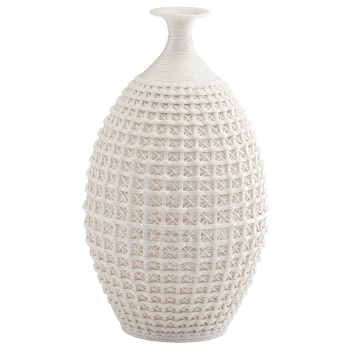 Cyan Design Diana Matte White Vase by Cyan Design 04441