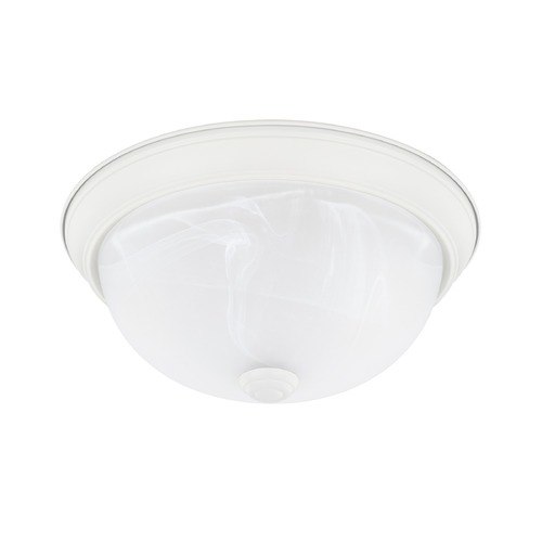 HomePlace by Capital Lighting Bates 11-Inch Matte White Flush Mount by HomePlace by Capital Lighting 219021MW