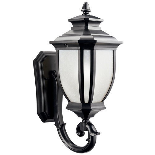 Kichler Lighting Salisbury 19.25-Inch Outdoor Wall Light in Black by Kichler Lighting 9041BK