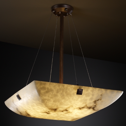 Justice Design Group Justice Design Group Lumenaria Collection Pendant Light FAL-9667-25-DBRZ-F5