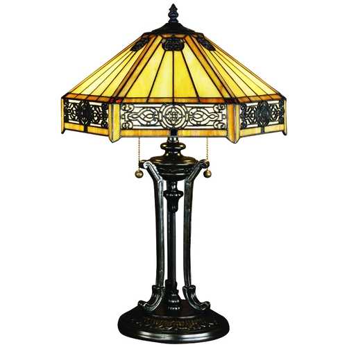 Quoizel Lighting Indus Table Lamp in Vintage Bronze by Quoizel Lighting TF6669VB