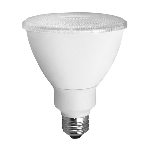 TCP Lighting 12W Medium Base LED Bulb PAR30 Flood 40 Degree Beam Spread 825LM 3000K Dimmable LED12P30D30KFL