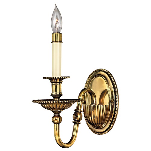 Hinkley Cambridge Wall Sconce in Burnished Brass by Hinkley Lighting 4410BB