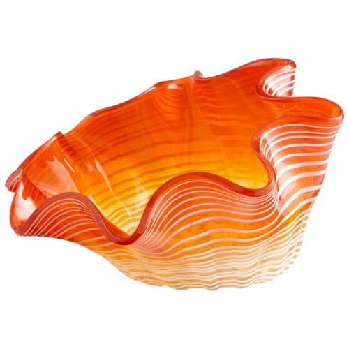 Cyan Design Teacup Party Orange Bowl by Cyan Design 06105