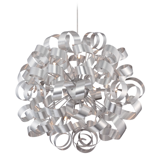 Quoizel Lighting Ribbons 31-Inch Pendant in Millenia by Quoizel Lighting RBN2831MN