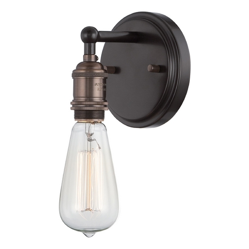 Nuvo Lighting Sconce Wall Light in Rustic Bronze by Nuvo Lighting 60/5515