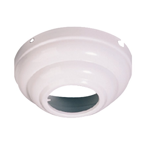 Visual Comfort Fan Collection Slope Ceiling Adapter in White by Visual Comfort & Co Fan Collection MC95WH