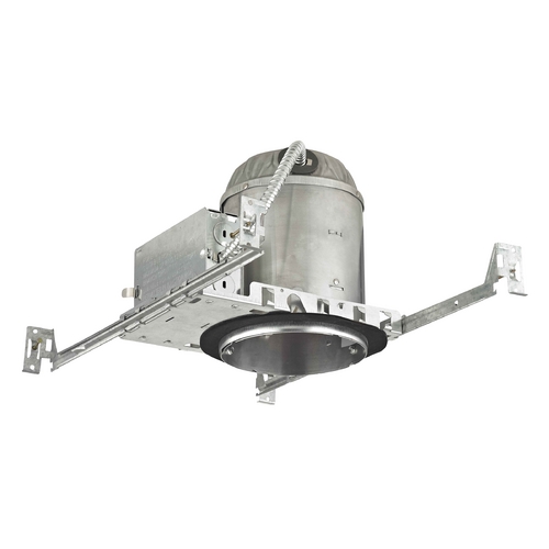 Recesso Lighting by Dolan Designs 5-Inch New Construction LED Recessed Can Light IC & Airtight Flat Ceiling IC502-LED