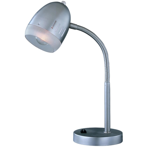 Lite Source Sanka Decorative Desk Lamp LS-20978SS/WHT