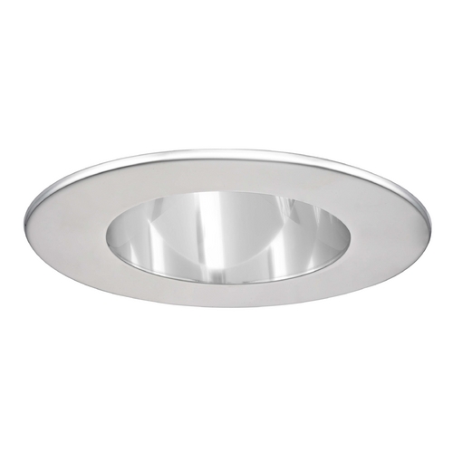 Recesso Lighting by Dolan Designs GU10 Clear Reflector Trim with Chrome Ring for 3.5-Inch Recessed Housings T351C-CH