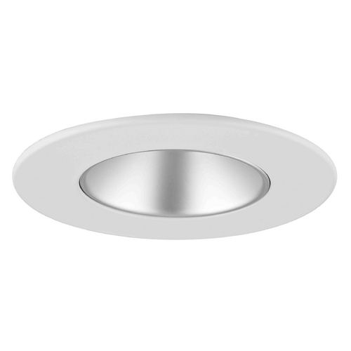 Recesso Lighting by Dolan Designs GU10 Satin Reflector Trim for 3.5-Inch Recessed Cans T351S-WH