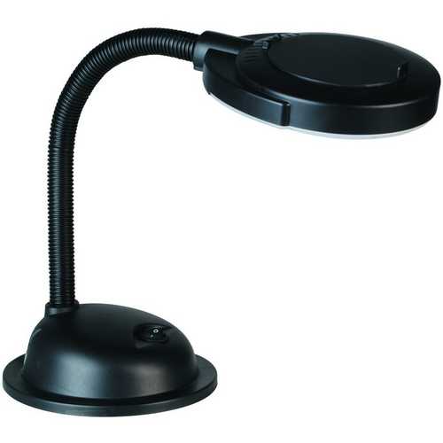 Lite Source 14 Adjustable Black Desk Lamp LSM-196BLK
