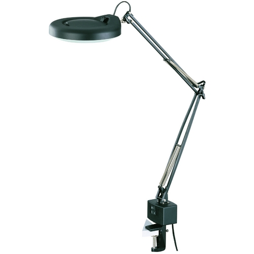Lite Source Magnify-Lite Magnifying Lamp, Black - LSM-197BLK