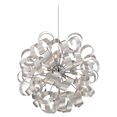 Quoizel Lighting Ribbons 23-Inch Pendant in Millenia by Quoizel Lighting RBN2823MN