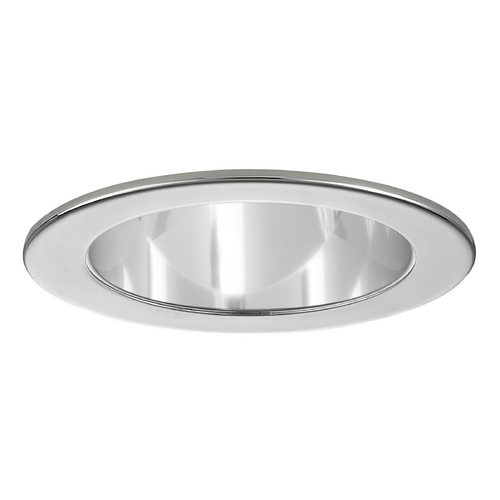 Recesso Lighting by Dolan Designs Clear Open Reflector PAR20 Trim with Chrome Ring for 4-Inch Recessed Cans T400C-CH