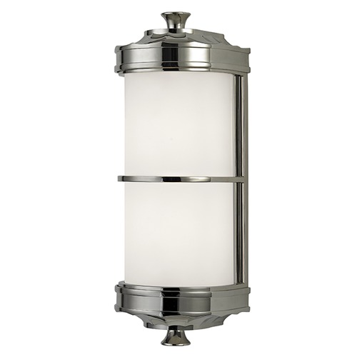 Hudson Valley Lighting Albany Sconce in Polished Nickel by Hudson Valley Lighting 3831-PN