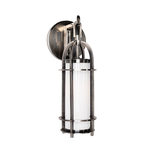 Hudson Valley Lighting Portland Wall Sconce in Historic Nickel by Hudson Valley Lighting 8501-HN