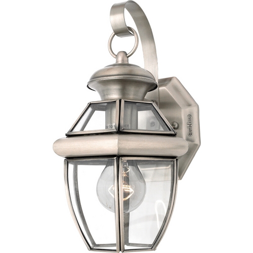Quoizel Lighting Newbury Outdoor Wall Light in Pewter by Quoizel Lighting NY8315P