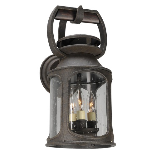 Troy Lighting Old Trail 18-Inch Outdoor Wall Light in Centennial Rust by Troy Lighting B4512