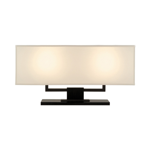 Sonneman Lighting Modern Table Lamp with Beige / Cream Shades in Black Brass by Sonneman Lighting 3312.51