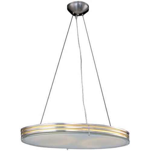 Brushed Nickel 1912Inch Energy Star Qualified Twolight Pendant 6184Pl Es