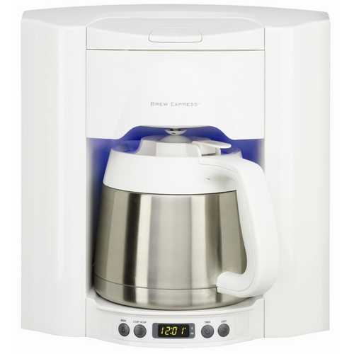 BREW EXPRESS Programmable Coffee Maker BE-110-WW